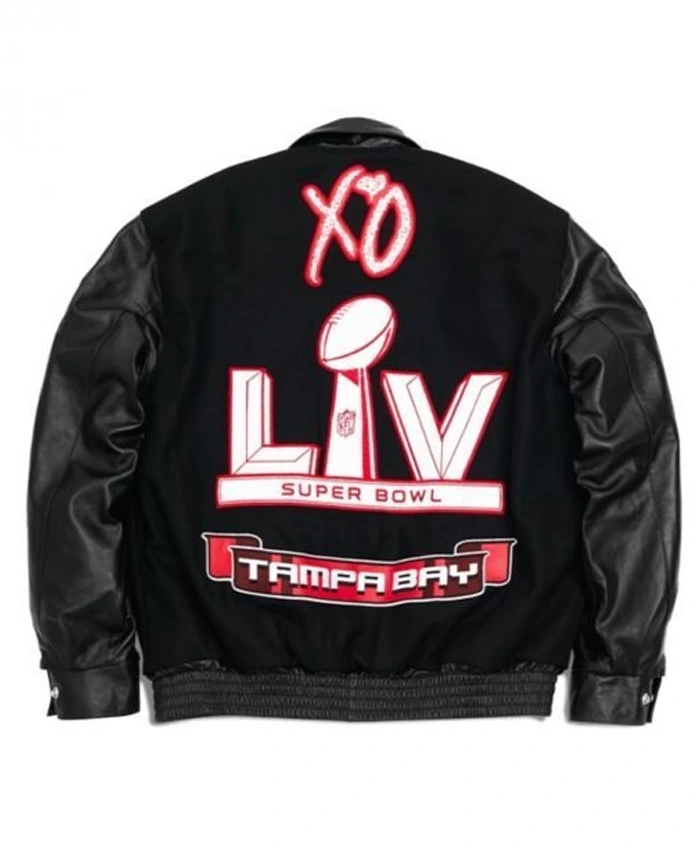 Xo the Weeknd Tour Bomber Varsity Jacket