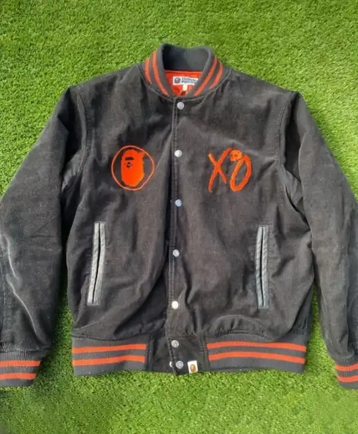 RightLeather Handmade The Weeknd XO Varsity Wool Jacket