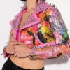 Angie Wilson Harlem Season 2 Episode 2 Shoniqua Shandai Studded Leather Jacket