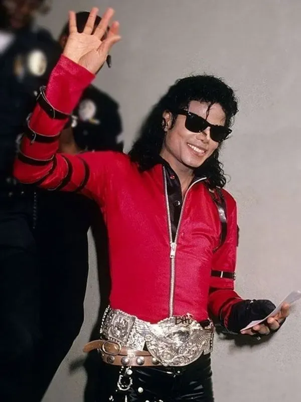 Michael Jackson Bad World Tour Red Jacket