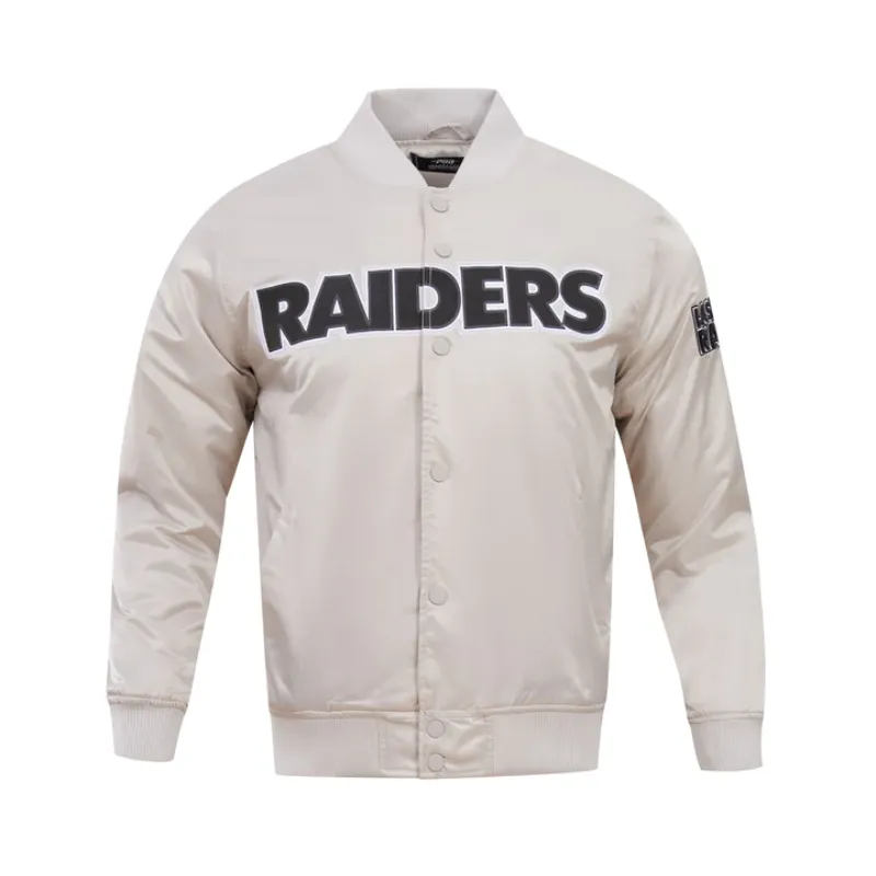 Connor Las Vegas Raiders Varsity Jacket