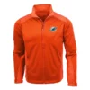 Declan Miami Dolphins Orange Full-Zip Jacket