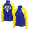 Evan Los Angeles Rams Full-Zip Track Jacket
