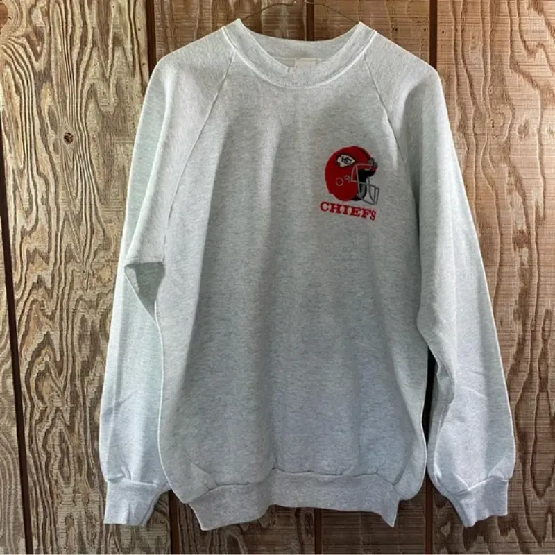 Shop NFL Kansas City Chiefs Vintage Sweatshirt - William Jacket