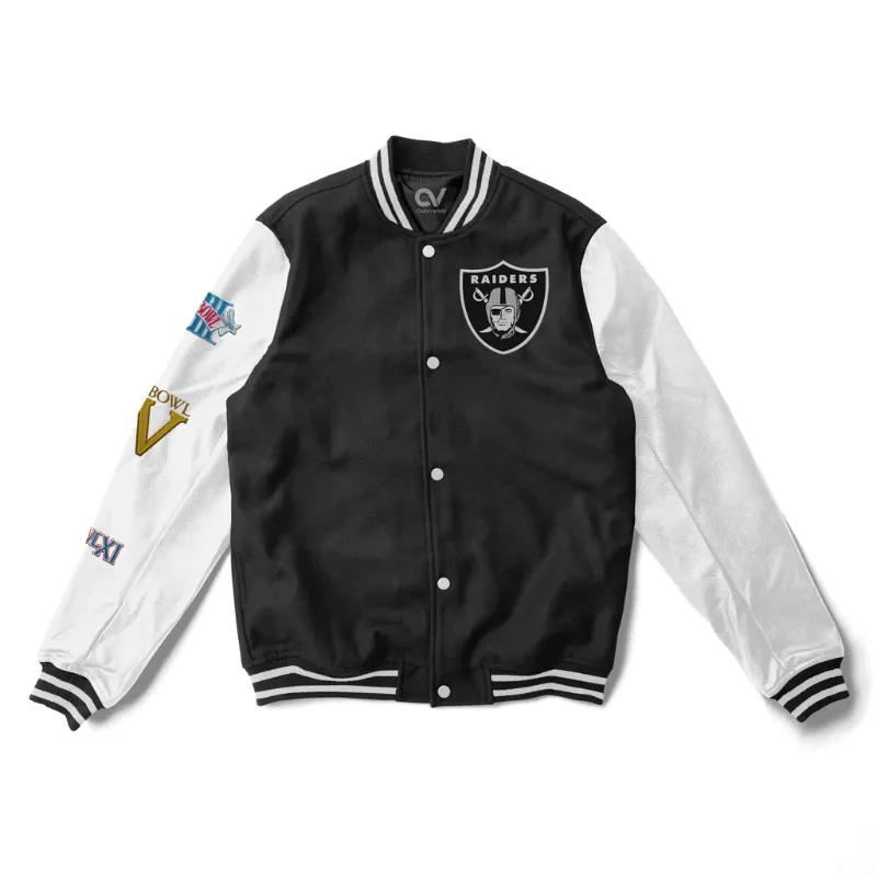 William Jacket Las Vegas Raiders Varsity Jacket