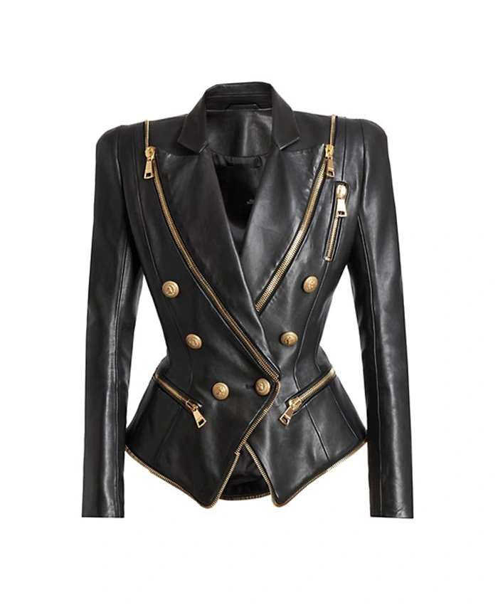 Mary J Blige on Sherri Show Black Leather Jacket For Sale