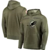 Miami Dolphins Salute To Service Pullover Hoodie