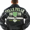 Pelle Pelle Athletic Division Real Leather Black Jacket