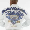 Pelle Pelle Greatest Of All Time White Real Leather Jacket