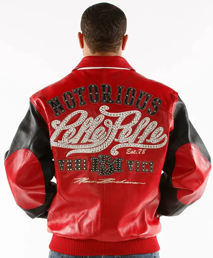 Pelle Pelle Notorious Red Leather Jacket For Sale - William Jacket