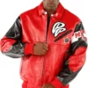 Pelle Pelle Soda Club Real Leather Red Jacket