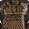 Pelle Pelle Warrior Live To Win Brown Leather Jacket
