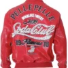 Pelle Pelle World Finest Soda Club Red Leather Jacket