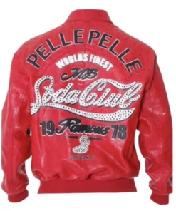 Pelle Pelle Black Blouson Soda Club 1978 Varsity Jacket - Maker of Jacket