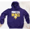 Retro Minnesota Vikings Purple Hoodie