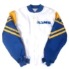 Xander Los Angeles Rams Full-Snap Bomber Jacket