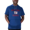 NFL New York Giants Short Sleeve Hoodie