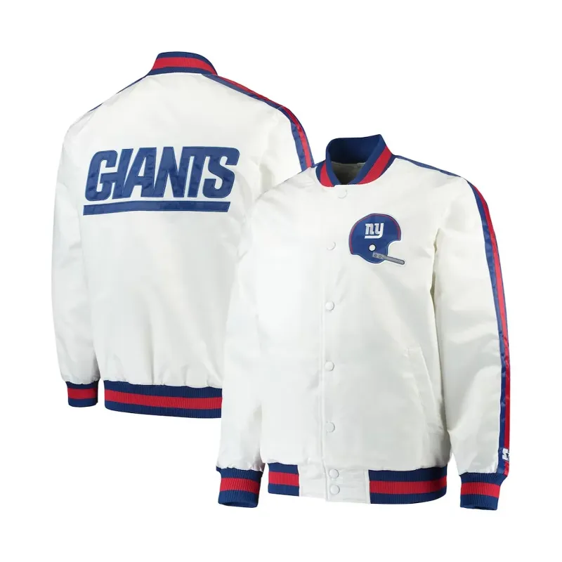 New York Giants Throwback Jacket For Sale - William Jacket