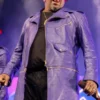 New Edition Legacy On Stage Purple Coat