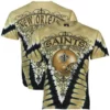New Orleans Saints Tie Dye Printed Shirt
