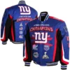 New York Giants Championship Varsity Jacket