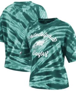 Philadelphia Eagles Tie Dye Shirt - William Jacket