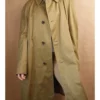 Polyester Vintage Trench Coat