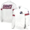 White New York Giants Jacket
