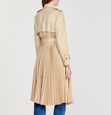 Accused 2023 S01 Alice Baylor Pleated Coat