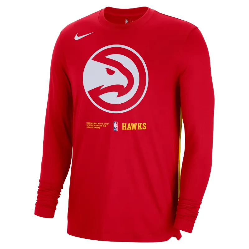 Fanatics Branded Atlanta Hawks Royal Banner State Long Sleeve T-Shirt