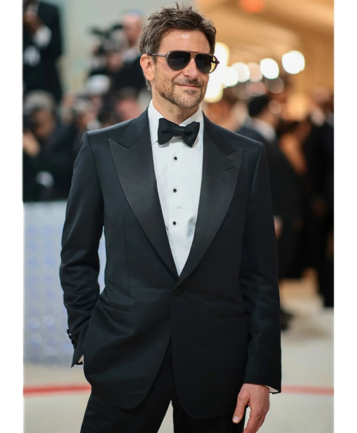 Bradley Cooper Met Gala 2023 Black Tuxedo For Sale