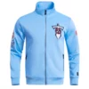 Brant Lang Tennessee Titans Blue Full Zip Track Jacket