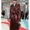 Finneas O‘Connell 2023 Met Gala Faux Leather Coat