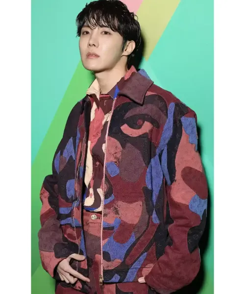 J-HOPE BTS Playful Patchwork Jacket