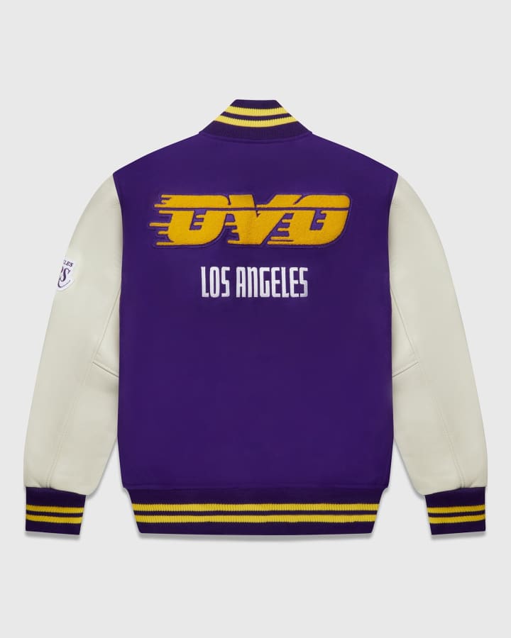 La Lakers Ovo Varsity Jacket