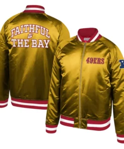 Amira Hane San Francisco 49ers Ovo Varsity Jacket