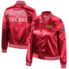 Neal Fay San Francisco 49ers Satin Varsity Jacket