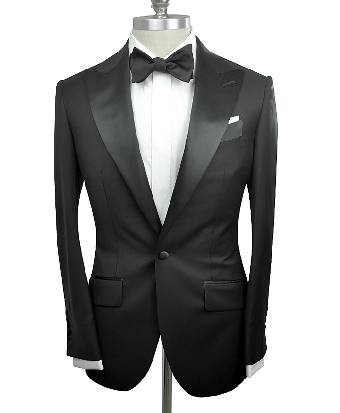 Normand 1920s Fashion Black Tuxedo For Sale - William Jacket