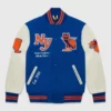 OVO Knicks Blue Varsity Jacket