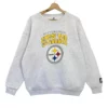 Pittsburgh Steelers Grey Crewneck Sweatshirt