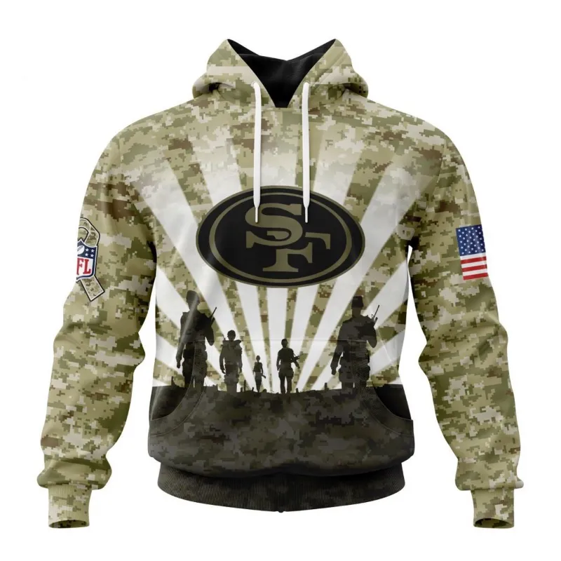 49ers salute to service hoodie 2020