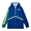 Seattle Seahawks Windbreaker Blue Jacket
