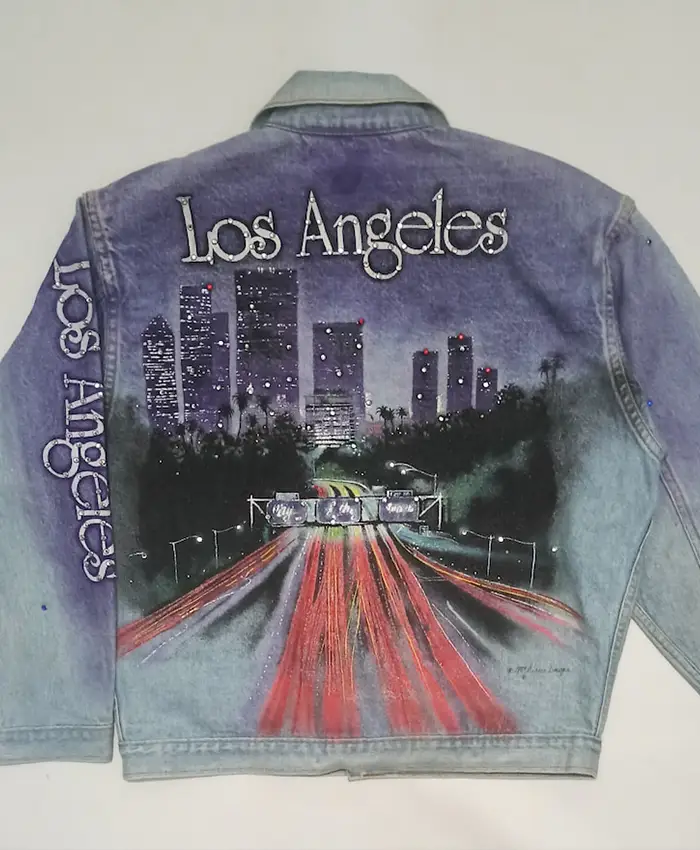 Tony Alamo Los Angeles Trucker Denim Jacket For Sale
