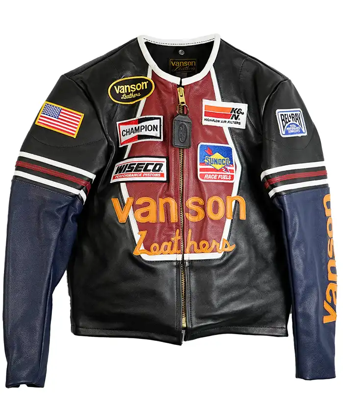 Size S) Supreme Vanson Bones Leather Jacket, Fall Winter 2017, 100