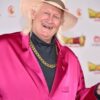 Actor Charles Martinet Pink Suit