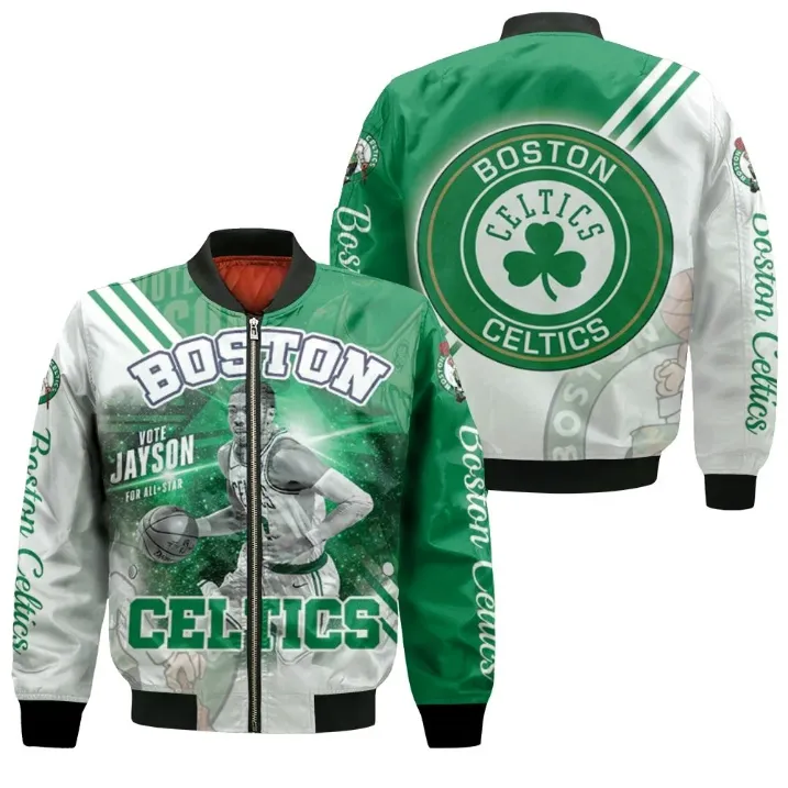 Shop Boston Celtics Track Jacket - William Jacket