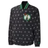 Boston Celtics Satin Zipper Jacket