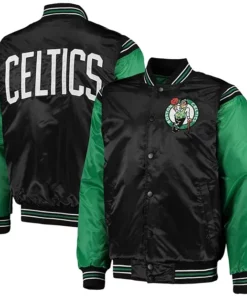 Bomber Starter Boston Celtics Black Jacket - HJacket