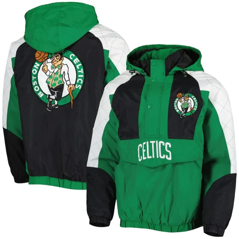 Boston Celtics Satin Jacket - William Jacket
