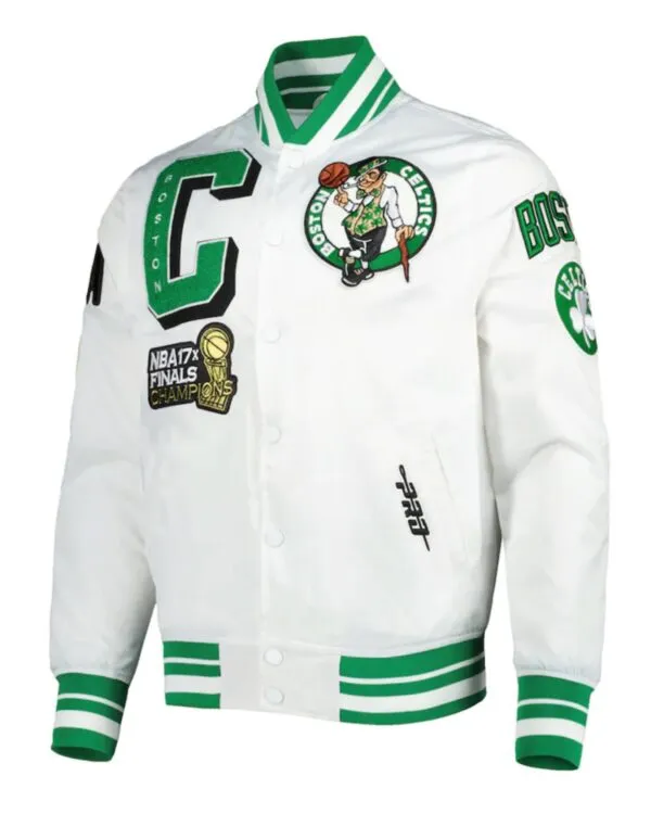 Shop NBA White Celtics Shirt - William Jacket